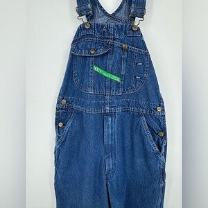 Key Blue Denim Overalls for Men